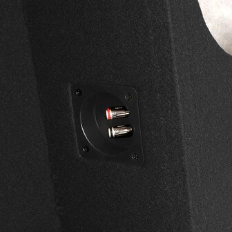 Auto Connect SE10SWC gesloten reservewiel subwoofer kist 10 inch met opbergruimte