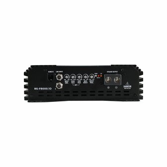 Reiss Audio RS-F8000.1D fullrange mono versterker 8000 watts RMS 1 ohms