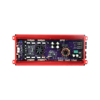 Reiss Audio RS-Q4080.4R (RED) versterker 4 kanaals 480 watts RMS