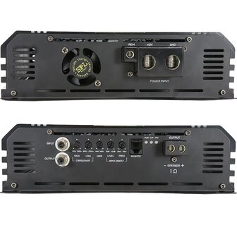 Ground Zero GZCA3000.M2 mono block versterker 2900 watts RMS 2 ohms