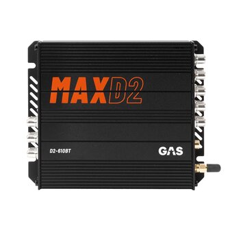 GAS AUDIO MAX D2-610BT dsp procesor 10 kanaals met bluetooth &amp; remote display controller