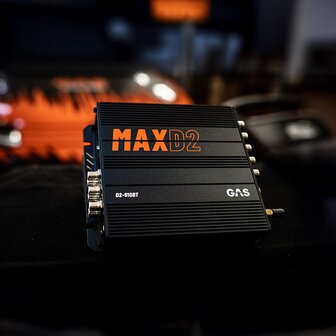 GAS AUDIO MAX D2-610BT dsp procesor 10 kanaals met bluetooth &amp; remote display controller
