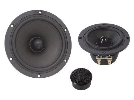 Audio System Avalanche 165-3 high end 16,5 cm 3-weg actief compo luidspreker set 220 watts RMS 4 ohms