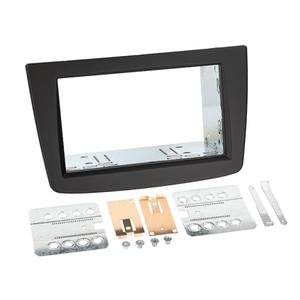 2-din radio inbouw kit zwart Alfa Romeo Mito 10/2013&gt;