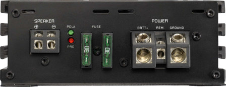 Ground Zero GZHA Mini One mono block versterker 630 watts RMS 1 ohms