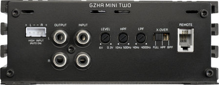 Ground Zero GZHA Mini Two 2 kanaals versterker 460 watts RMS