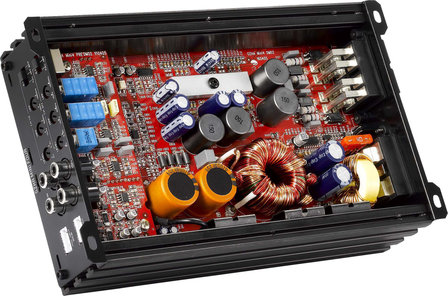Ground Zero GZHA Mini Four 4 kanaals versterker 520 watts RMS