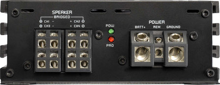 Ground Zero GZHA Mini Four 4 kanaals versterker 520 watts RMS