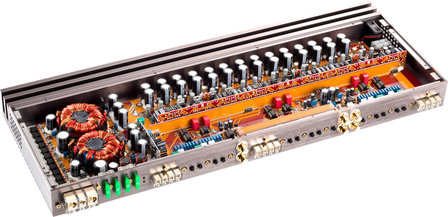 Ground Zero GZUA-6SQ versterker 6 kanaals 1500 watts RMS
