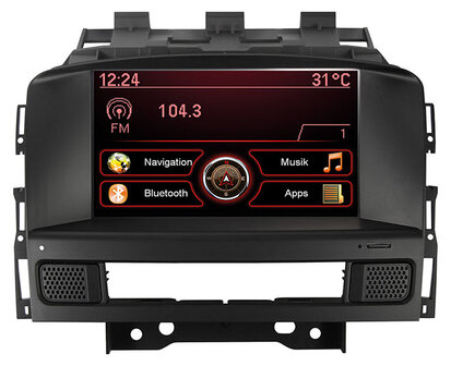 ESX VN709 OP-ASTRA (iGo) navigatie radio voor Opel Astra J