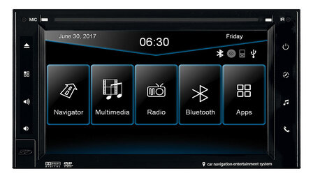 ESX VN630W iGo navigatie radio bluetooth usb E-Link android
