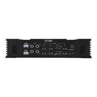 Steg ST401 versterker 4 kanaals 520 watts RMS auto high level