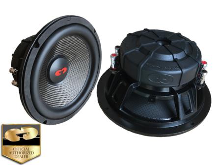 CDT AUDIO HD-800CF subwoofer 8 inch 200 watts RMS DVC 4 ohms