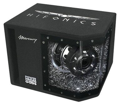 Hifonics Mercury MR8BP bandpass kist 8 inch 300 watts RMS 4 ohms met led verlichting