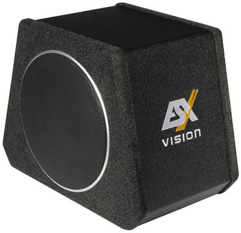 ESX Vision V800A gesloten actieve 8 inch subwoofer kist 200 watts RMS