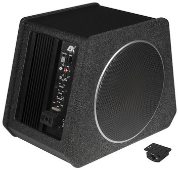 ESX Vision V800A gesloten actieve 8 inch subwoofer kist 200 watts RMS