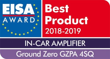 Ground Zero GZPA-4SQ high end versterker 4 kanaals 1400 watts RMS