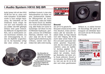 Audio System HX10 SQ