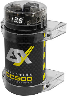 ESX Direction DC500 powercap 0.5 farad met intern verdeelblok
