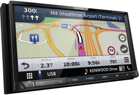 Kenwood DNX7190DABS navigatie dab radio