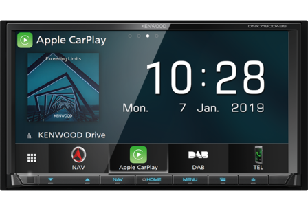 Kenwood DNX7190DABS navigatie dab radio met Apple Carplay &amp; Android Auto