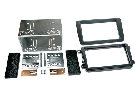 Radio Paneel VW Golf 6 complete 2-din kit