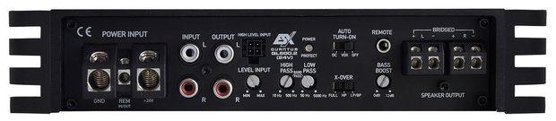 ESX Quantum QL600.2-24V versterker 2 kanaals 600 watts RMS