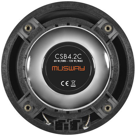 MusWay CSB4.2C luidspreker set 2-weg 10 cm compo voor BMW E/F/G