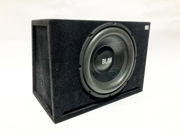 Blam BP30 Bass-Pack bassrelfex kist 12 inch met mono versterker