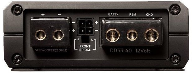 DLS DD33-40 versterker 3 kanaals "40th edition" met 490 watts RMS