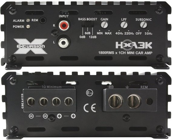 Excursion HXA-3K Digitale mono-block versterker 1800 watts RMS 1 ohms