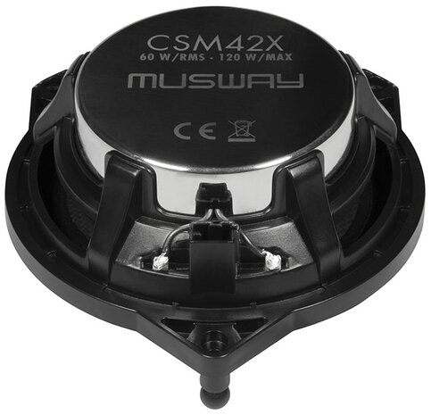 MusWay CSM42X custom fit 10 cm luidspreker set Mercedes-Benz C / GLC & E Klasse