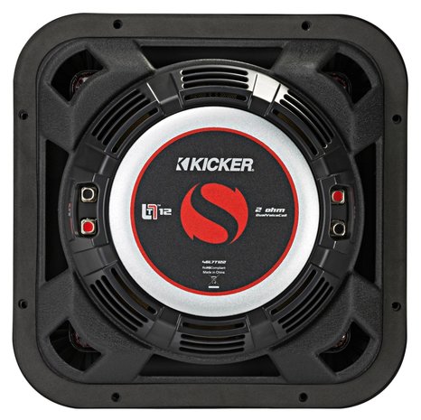 Kicker Solobaric L7T124 subwoofer 12 inch 600 watts RMS DVC 4 ohms