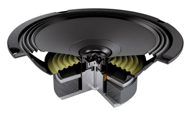 Audison Prima APX6.5 luidspreker set 16,5 cm 2-weg coaxiaal 70 watts RMS