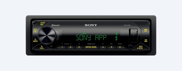 SONY DSX-GS80 autoradio bluetooth & USB met 4 x 100 watts