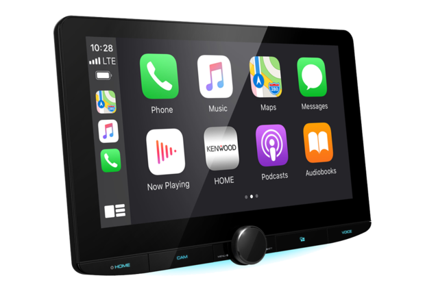 Kenwood DMX9720XDS 2-din 10.1 inch multi media scherm Apple Carplay & Android Auto