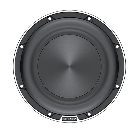 Hertz Mille ML2000.3 Legend high end 8 inch subwoofer 700 watts RMS 4 ohms