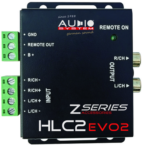 Audio System HLC2 EVO2 high/low converter 2 kanaals
