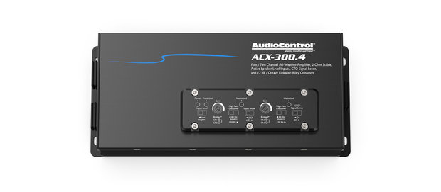 AudioControl ACX-300.4 micro marine versterker 4 kanaals 300 watts RMS