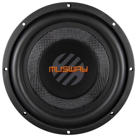 MusWay MWS1022 flat subwoofer 10 inch 300 watts RMS DVC 2 ohms