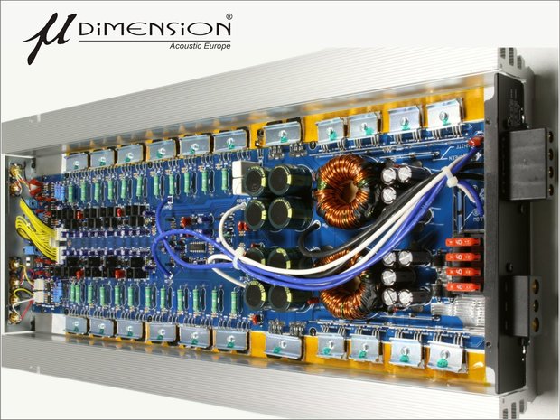U-Dimension ProZ4.200 versterker 4 kanaals 1200 watts RMS