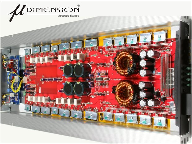 U-Dimension ProZ2.300 versterker 2 kanaals 1200 watts RMS