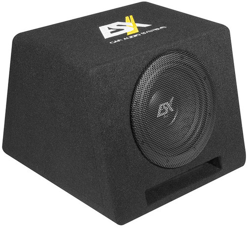 ESX QBP1108 BASS-PACK met 4 kanaals + 8 inch bassreflex + OFC kabelset