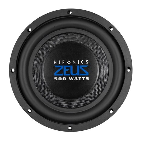 Hifonics Zeus ZST8D2 shallow subwoofer 8 inch 250 watts RMS DVC 2 ohms