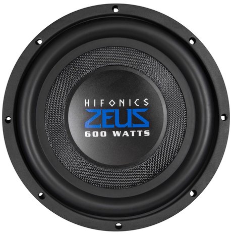 Hifonics Zeus ZST10D4 shallow subwoofer 10 inch 300 watts RMS DVC 4 ohms