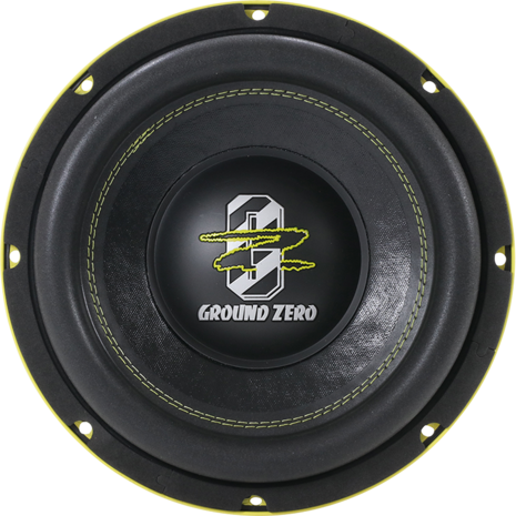 Ground Zero GZHW-25XSPL-D1 subwoofer 10 inch 1200 watts RMS DVC 1 ohms