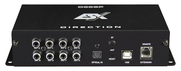 ESX Direction D68SP DSP processor 6 kanaals met 8 kanaals uitgang