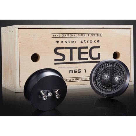 STEG Master Stroke MSS1 high end  tweeter set 30 watts RMS 4 ohms