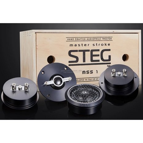 STEG Master Stroke MSS1 high end  tweeter set 30 watts RMS 4 ohms