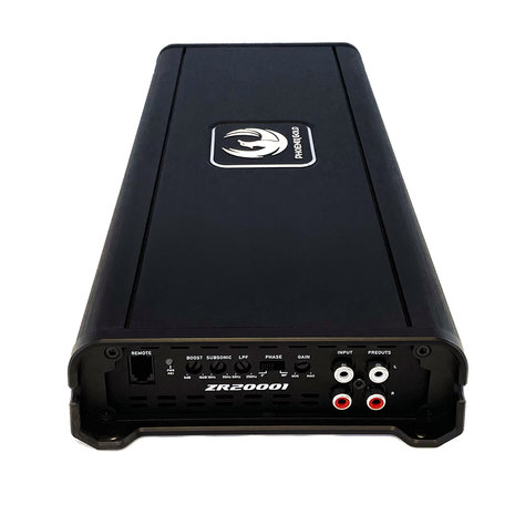 Phoenix Gold ZR20001 monoblock versterker 2000 watts RMS 1 ohms